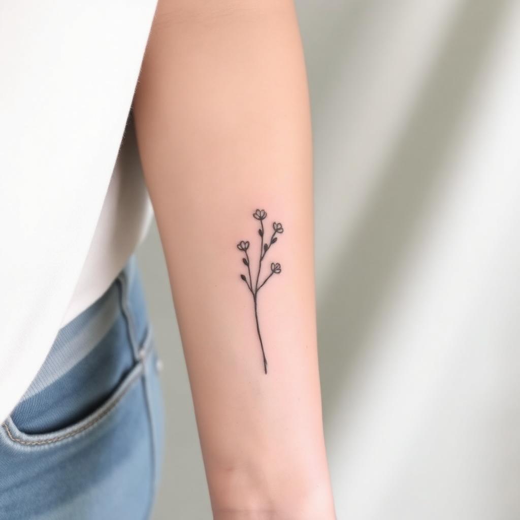 Floral minimalista